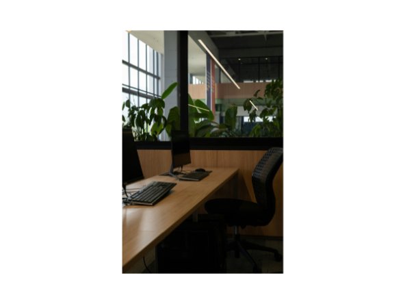 Coworking space in Bangalore with modern workstations